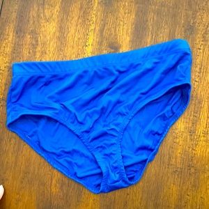 Cheer briefs ladies size Medium Royal blue Augusta sportswear. NWT